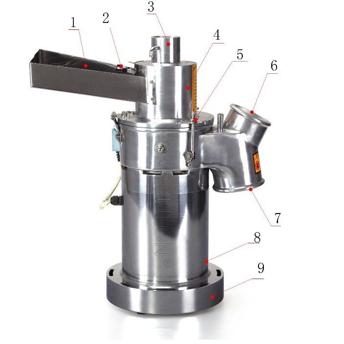 yf3-1 powder grinder structure